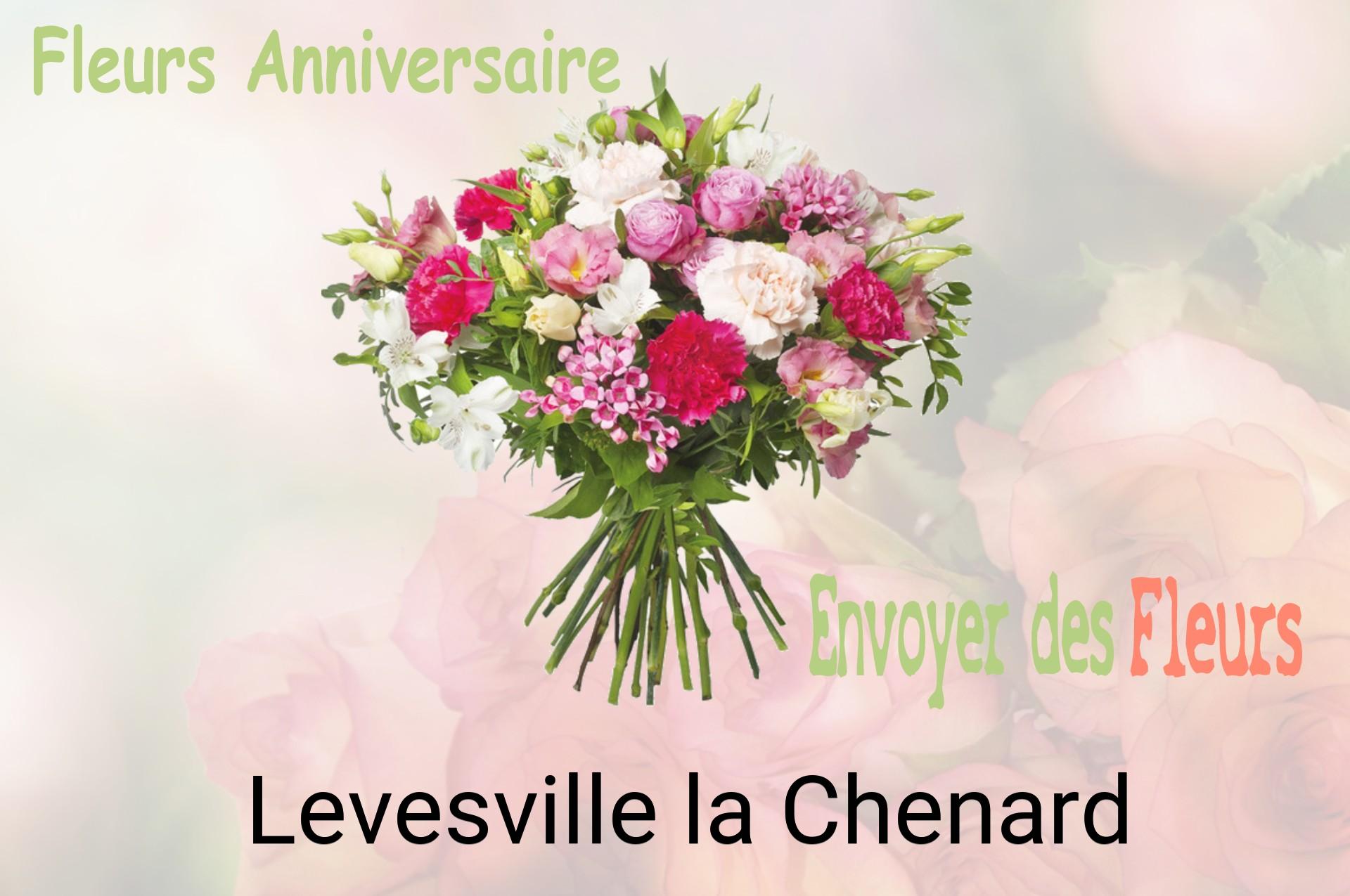 Bouquet de fleurs d’anniversaire livré à Levesville-la-Chenard